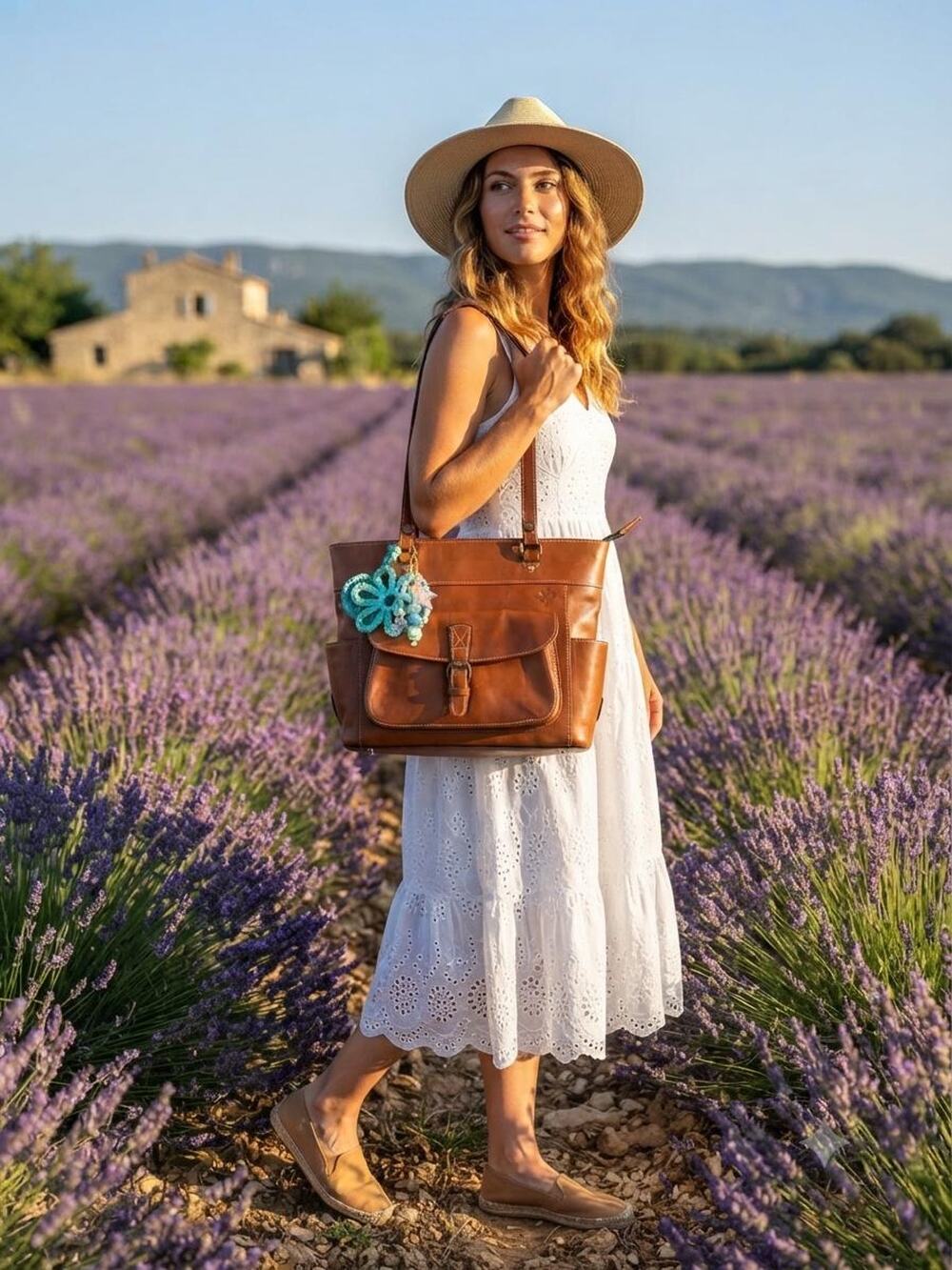 Patricia Nash poppy tote, classic shoulder bag